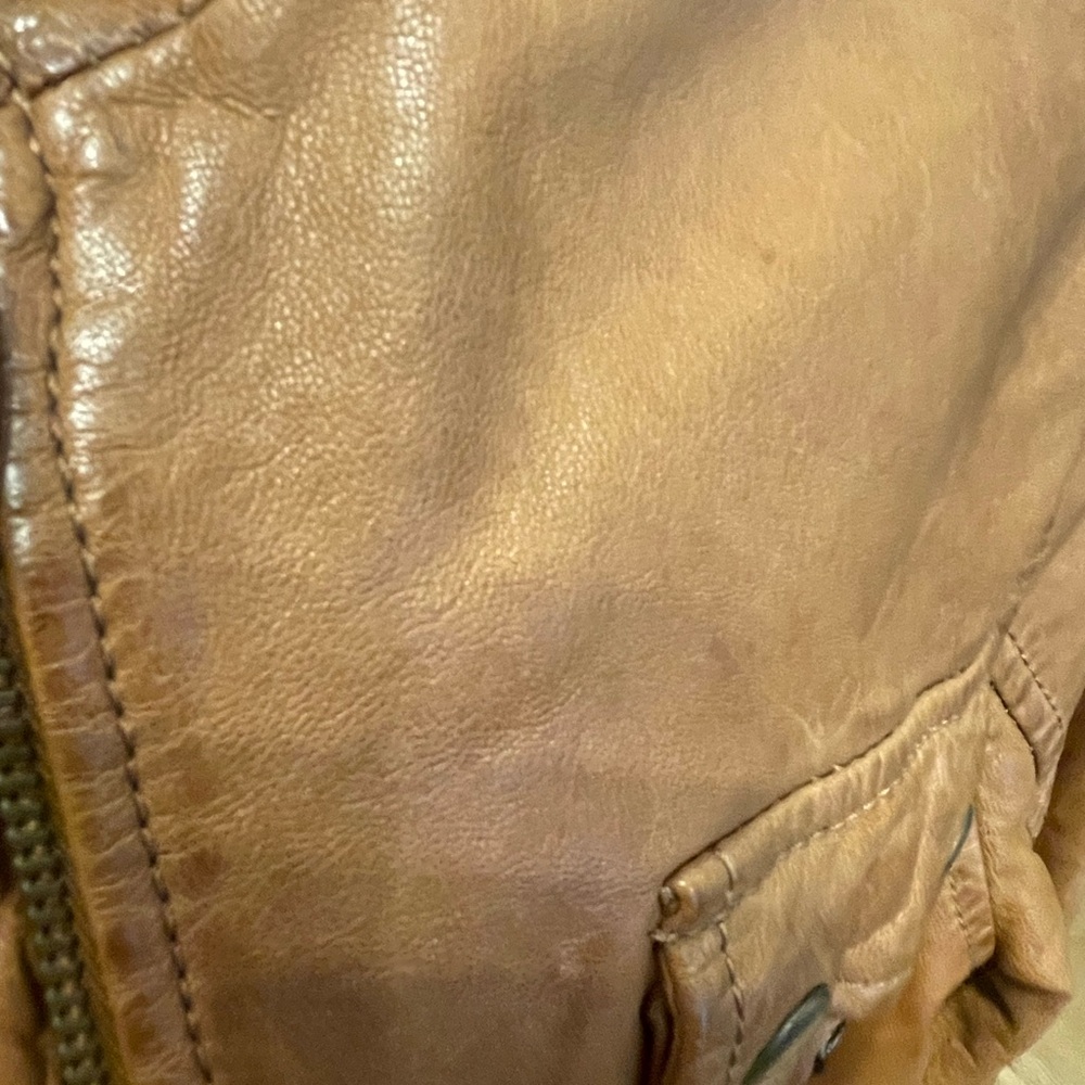 Leather members only jacket. Size xs - Picture 6 of 6